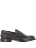 Tassinari textured leather loafers - Brown