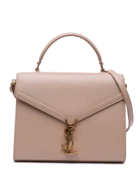 Saint Laurent Pre-Owned 2021 mittelgroße Grain de Poudre Cassandra Handtasche