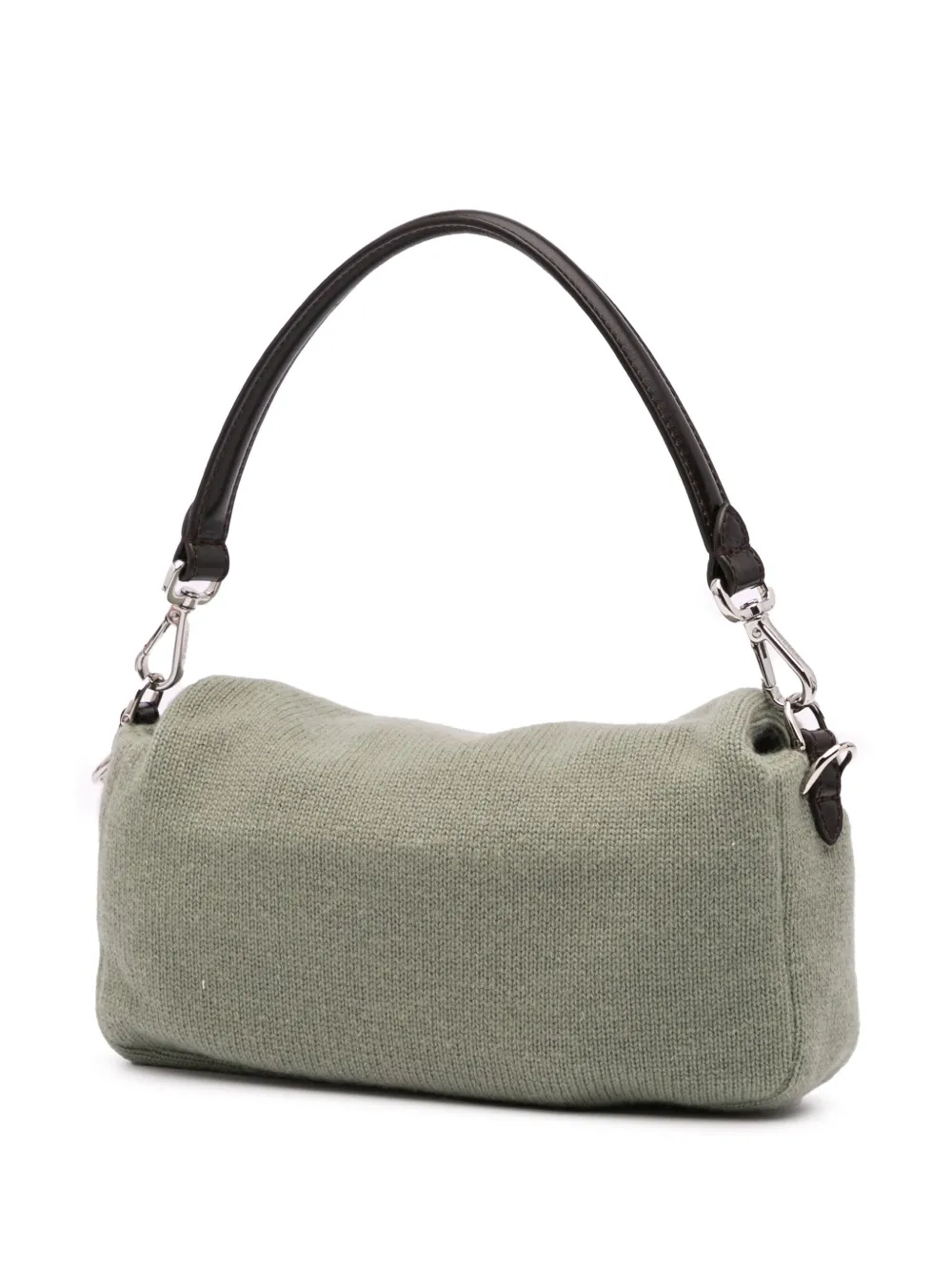 Fendi Pre-Owned 2000-2010 Cashmere Baguette satchel | Pre-Owned | Image 2