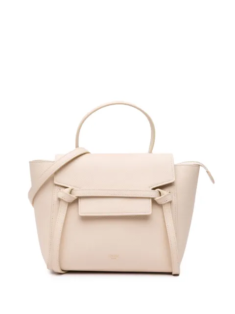 Céline Pre-Owned 2019 Pico Grained Calfskin Belt Bag satchel