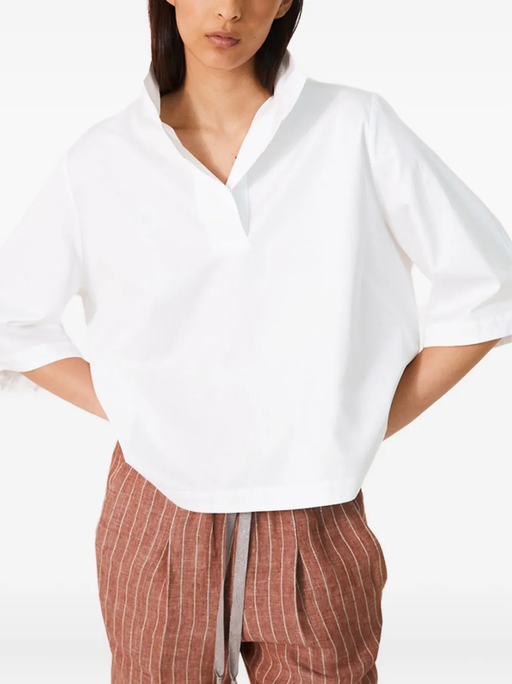 Biancalancia Poplin Blouse
