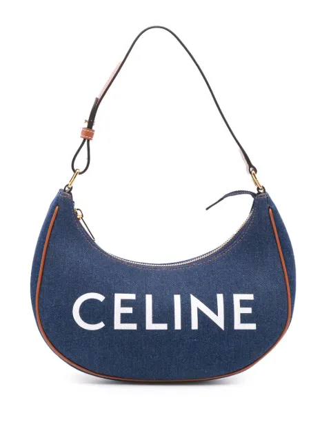 Céline Pre-Owned sac porté épaule Ava en jean (2021)