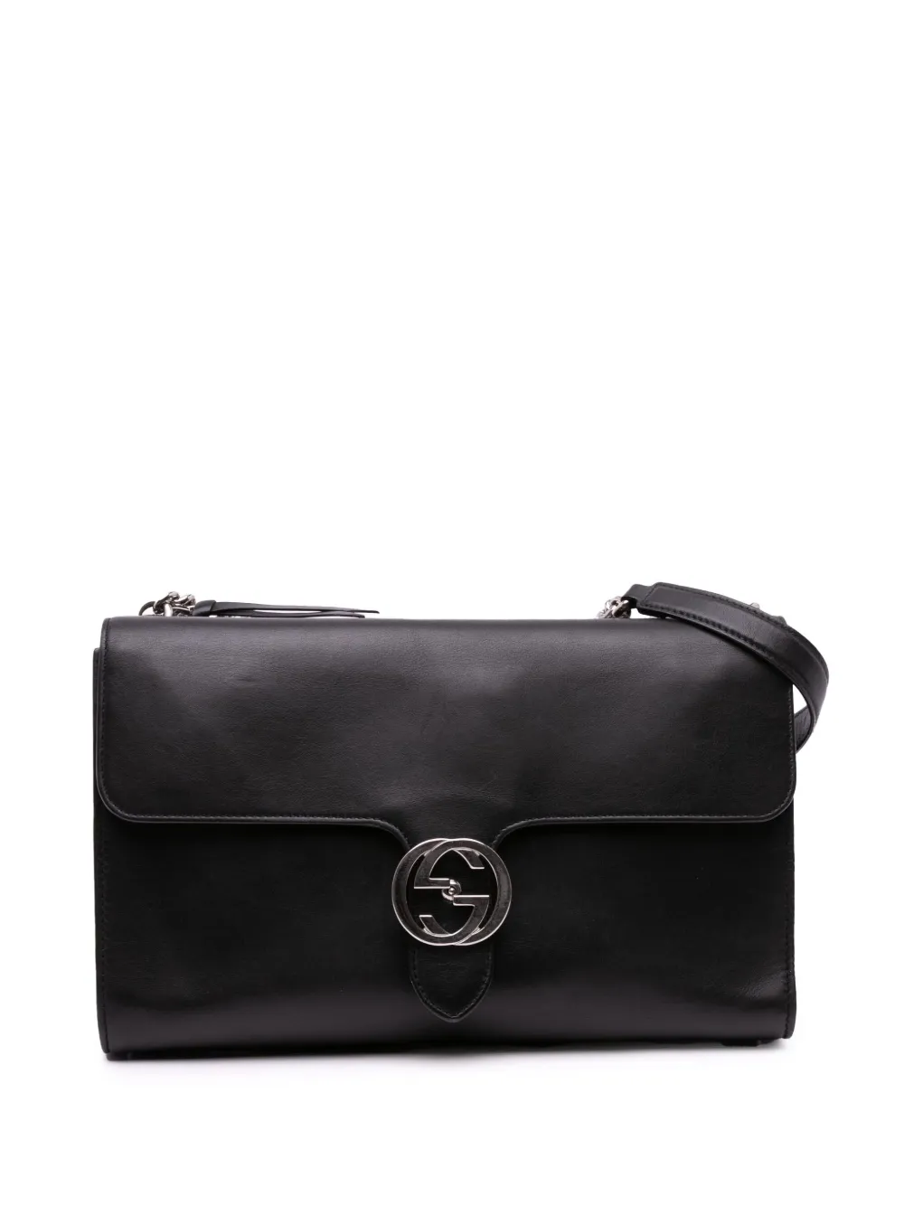 Gucci Pre-Owned 2000-2015 Medium Leather Dollar Interlocking G Gucci Pre-Owned 2000-2015 Medium Leather Dollar Interlocking G