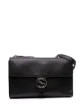 Gucci Pre-Owned 2000-2015 Medium Leather Dollar Interlocking G crossbody bag - Black