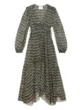 MARANT ÉTOILE graphic-print dress - Black