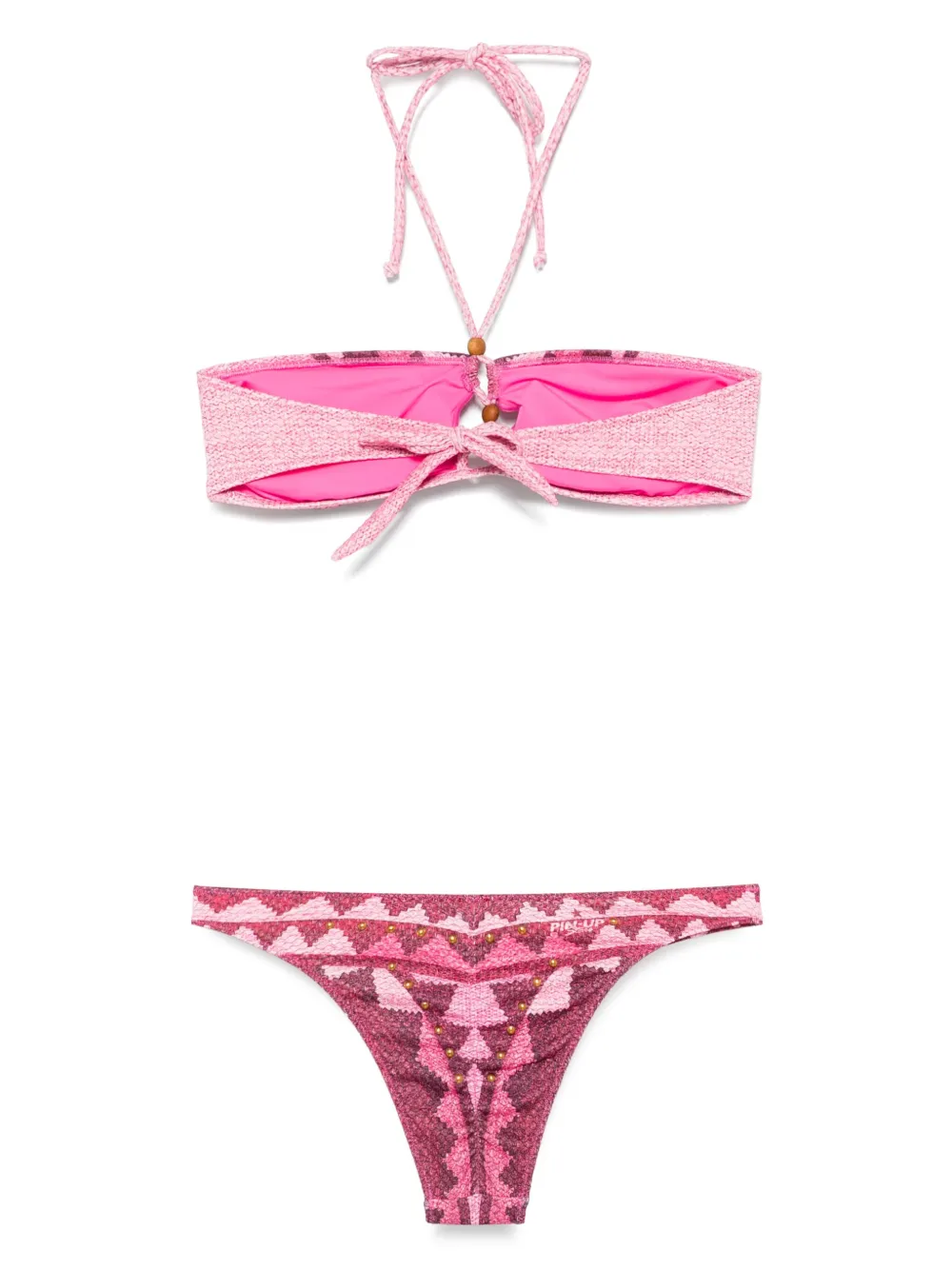 Pin Up Stars bandeau-style studded bikini | Bikinis | Image 2