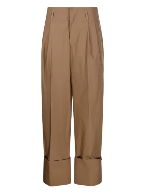 DARKPARK pants con dobladillo vuelto