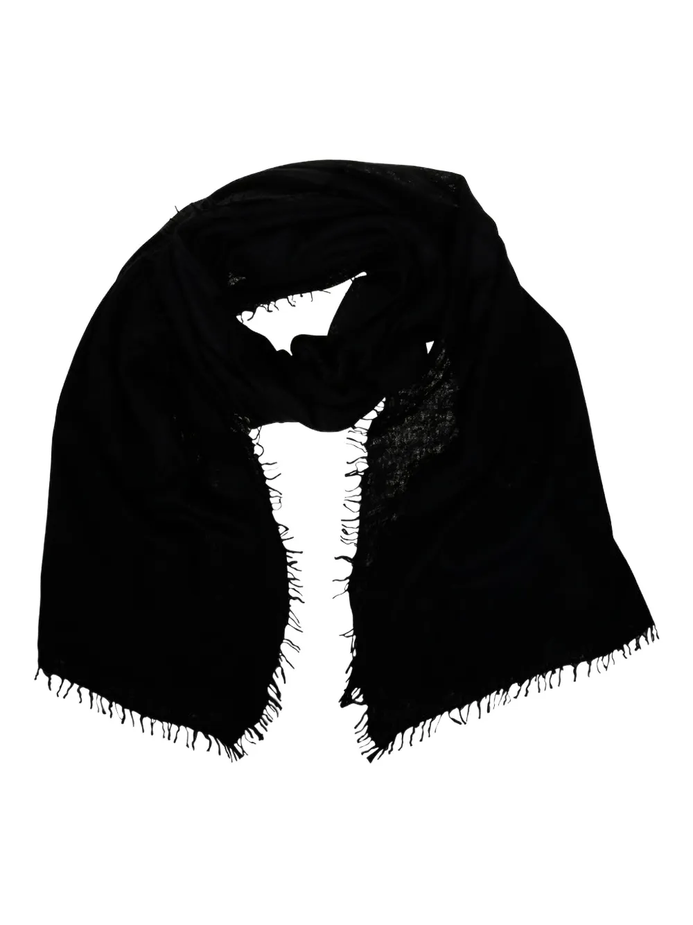 MOULETA cashmere scarf - Zwart