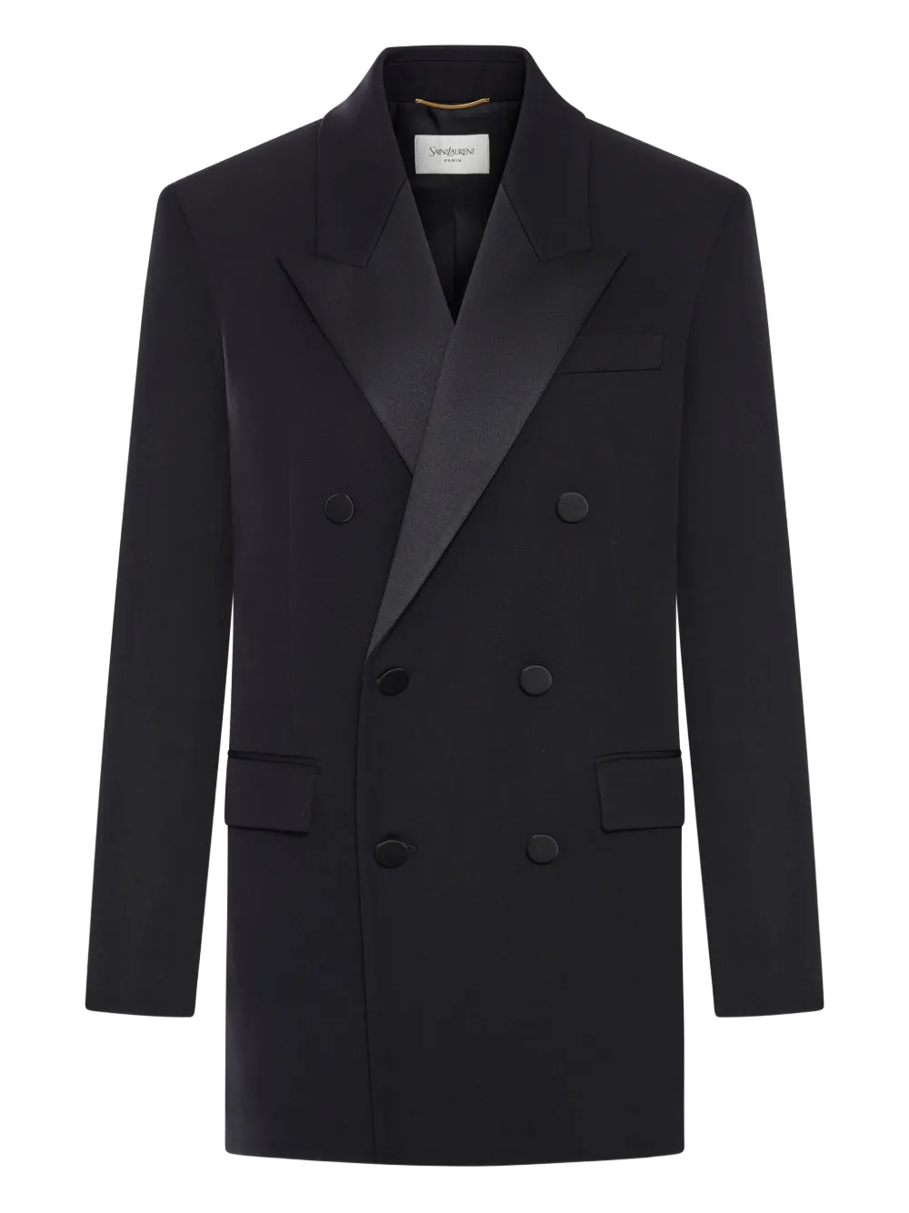 Saint Laurent blazer con doble botonadura | negro | Image 1