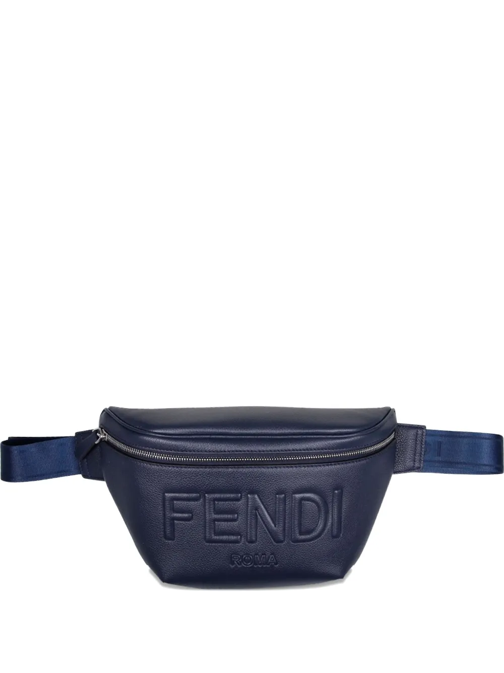 FENDI cangurera con logo en relieve | azul | Image 1