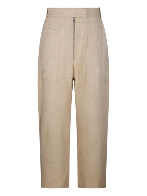 Studio Nicholson pantalones de lana y lino