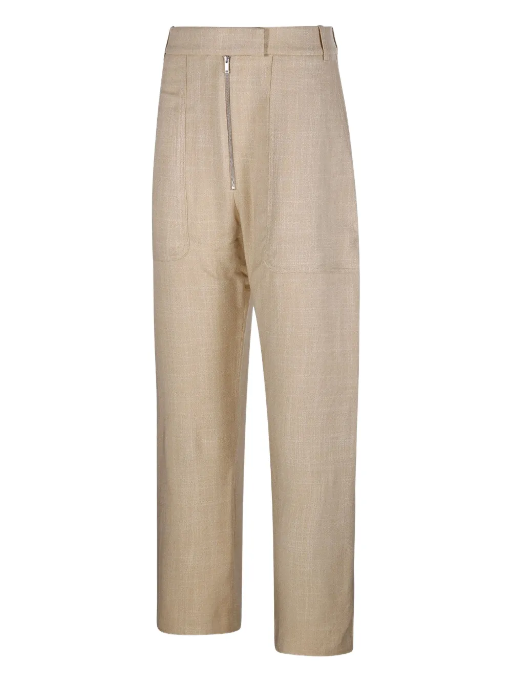 Studio Nicholson Broek van wol-linnen Beige