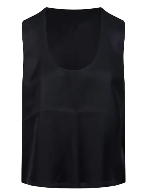 Róhe satin sleeveless top