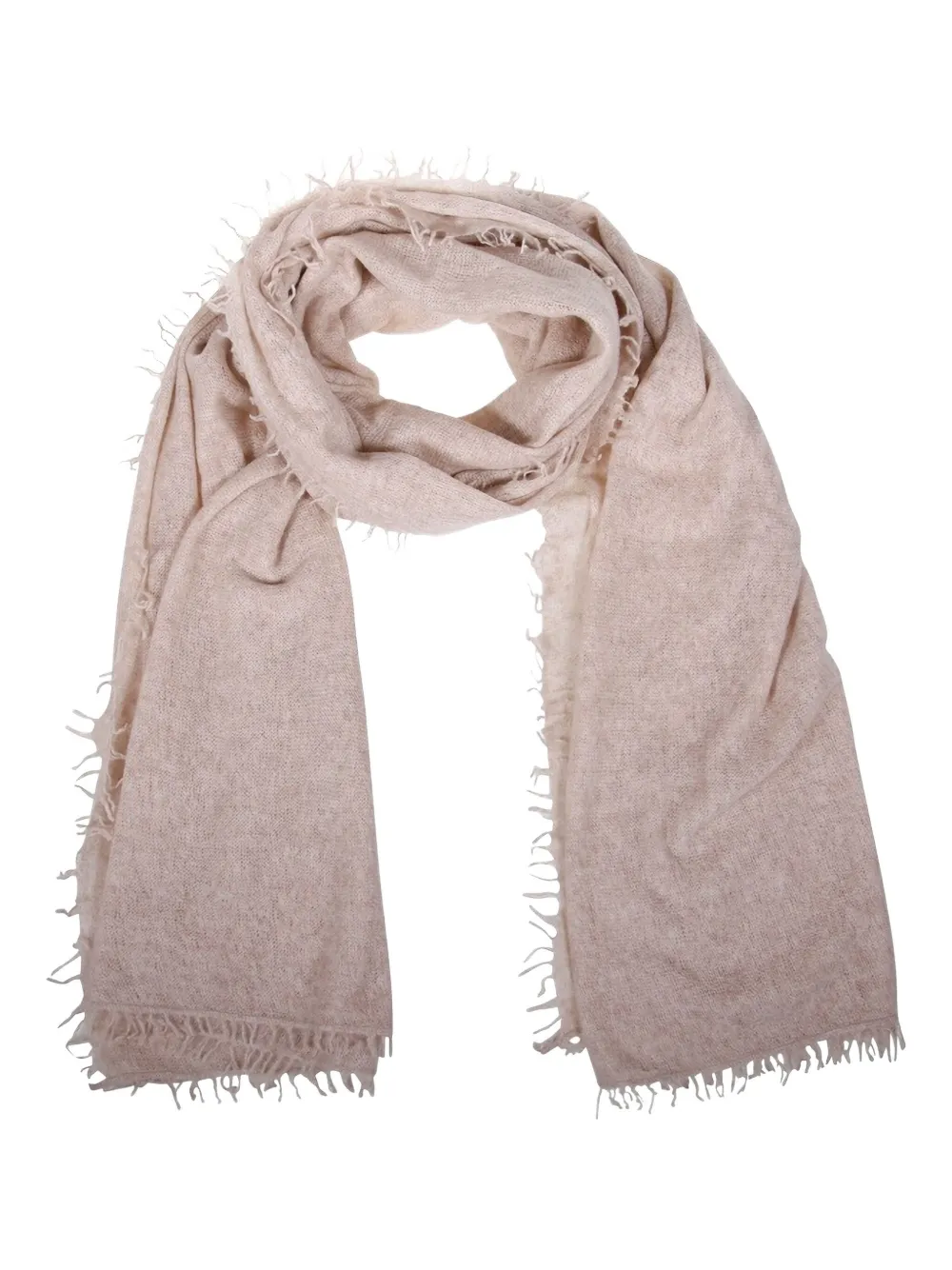 MOULETA cashmere scarf - Beige