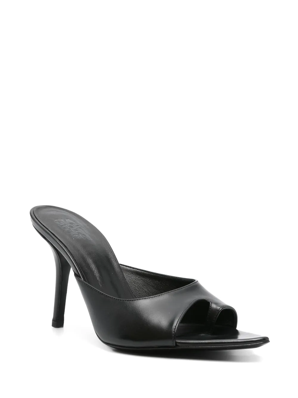 GIABORGHINI 90mm Amg mules - Zwart