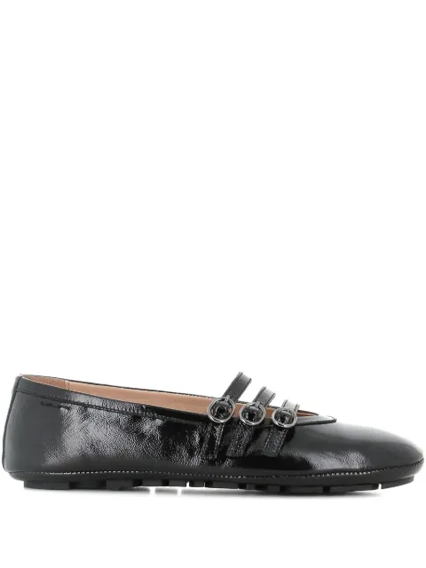 Alexander Hotto flats con detalle de hebilla