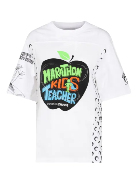 Marine Serre graphic-print T-Shirt