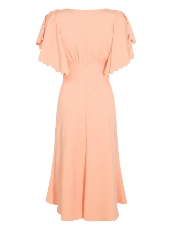 ELISABETTA FRANCHI モノグラムドレス Elisabetta Franchi Monogram-print One Shoulder Jumpsuit in