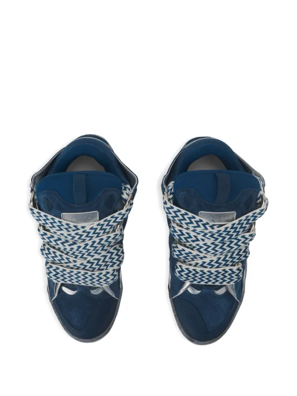 panelled sneakers