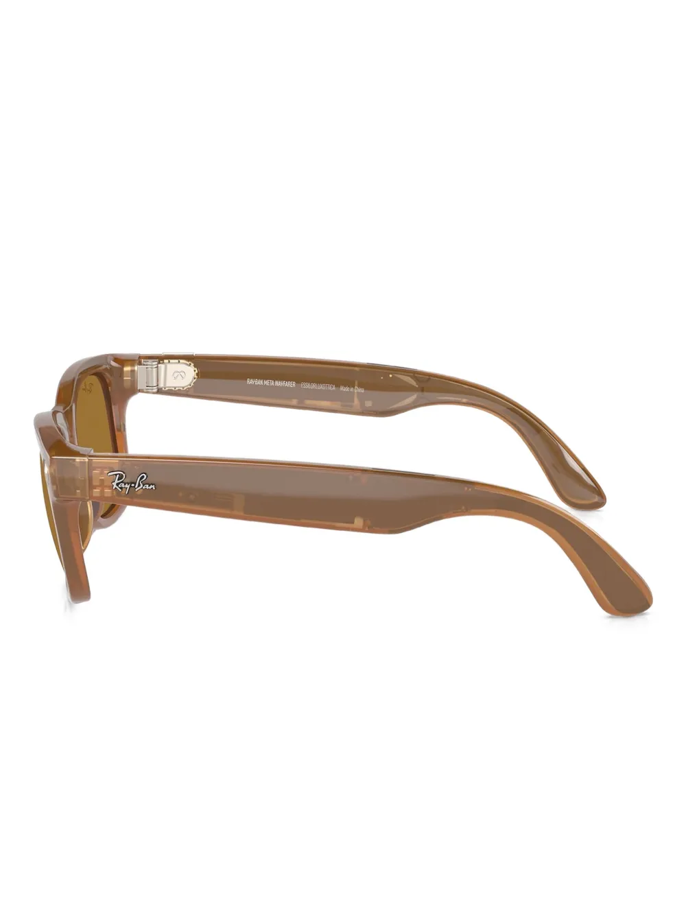 Ray-Ban Zonnebril met vierkant montuur Bruin