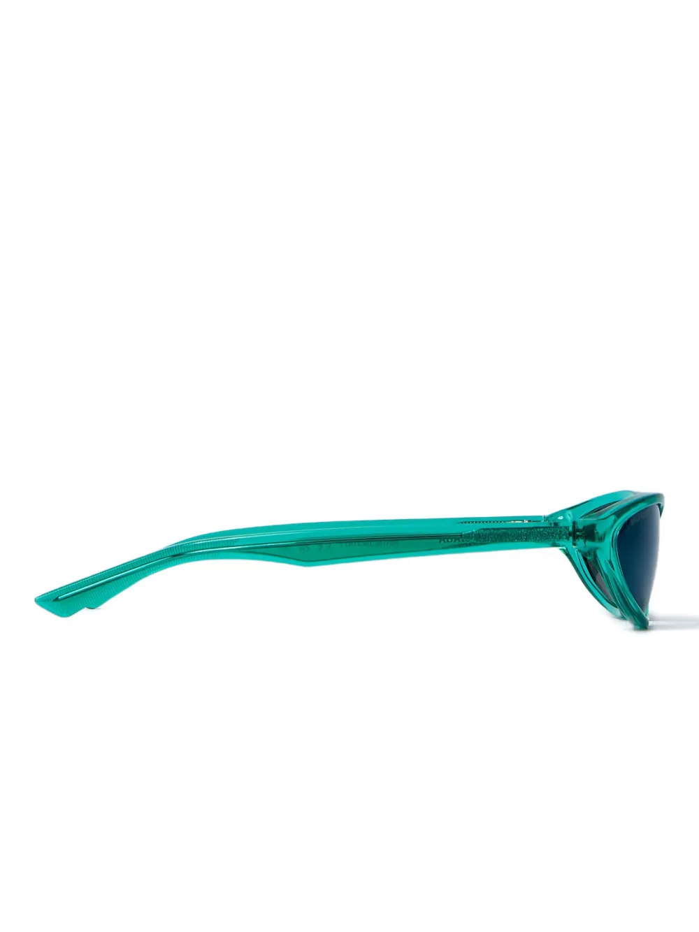 Balenciaga Eyewear Blade zonnebril Groen