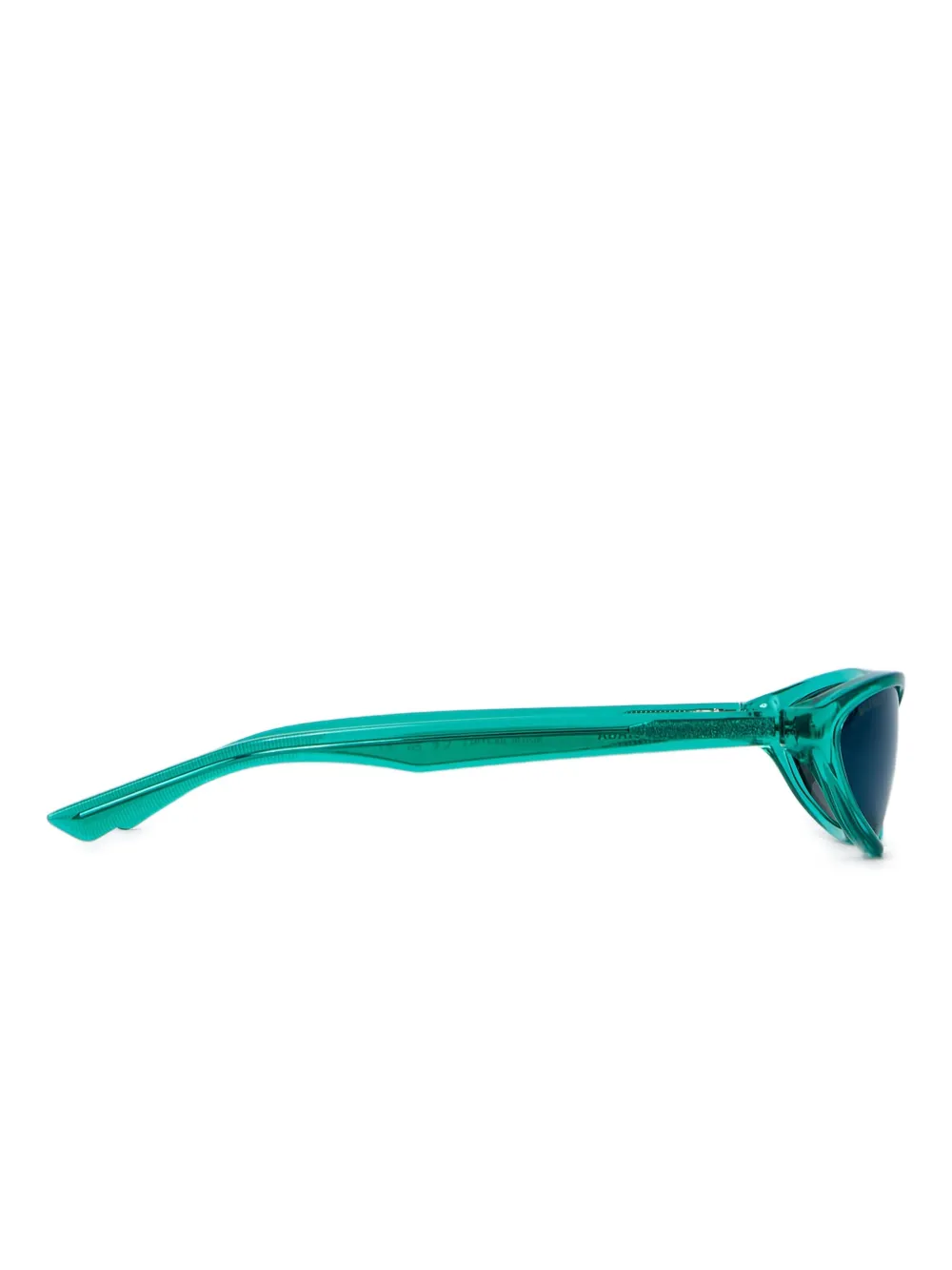  Balenciaga Eyewear Blade Sunglasses - Green 