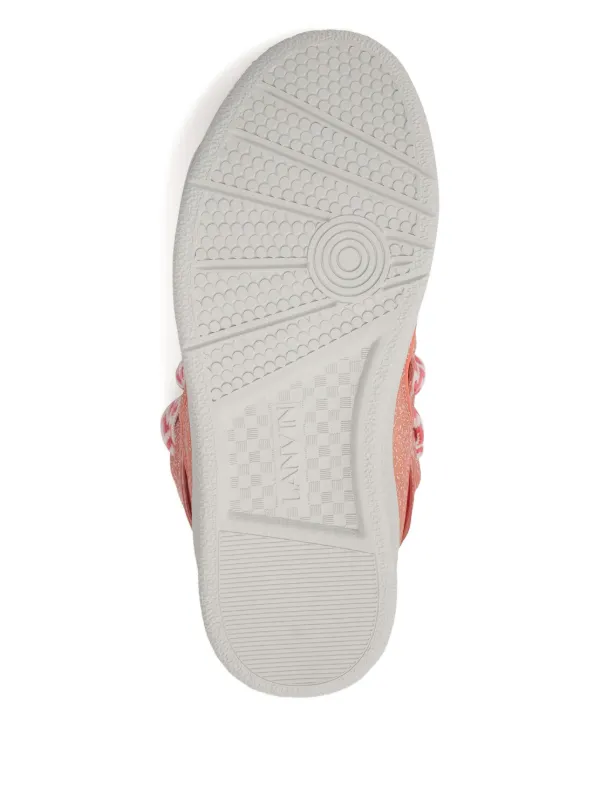 【関税込み】Lanvin ピンク DDB0 スニーカー Lanvin Curb スニーカー | ピンク | FARFETCH JP