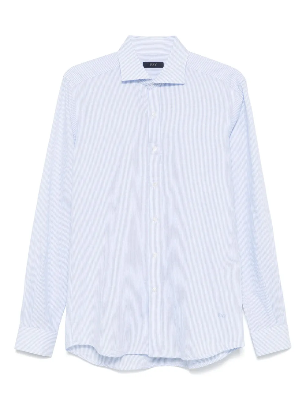 Fay camisa con rayas estampadas | azul | Image 1