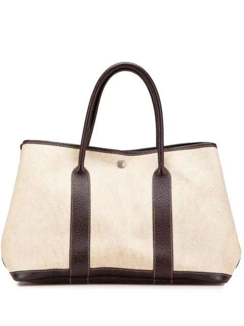 Hermès Pre-Owned 2015 Toile and Negonda Garden Party 36 tote bag
