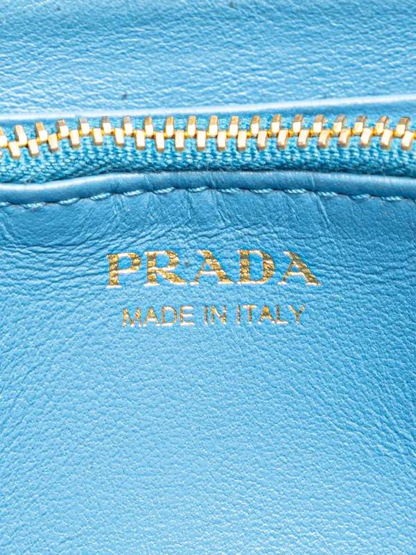 Prada Pre-Owned 2000-2024 Vitello Daino ファスナー長財布