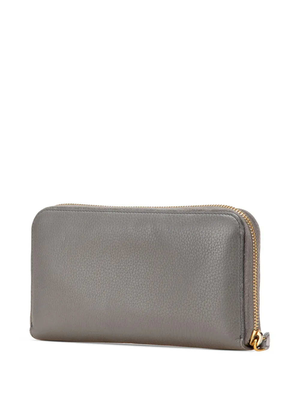 Prada Pre-Owned 2000-2024 Vitello Daino Zip Around Wallet long wallets | Image 2