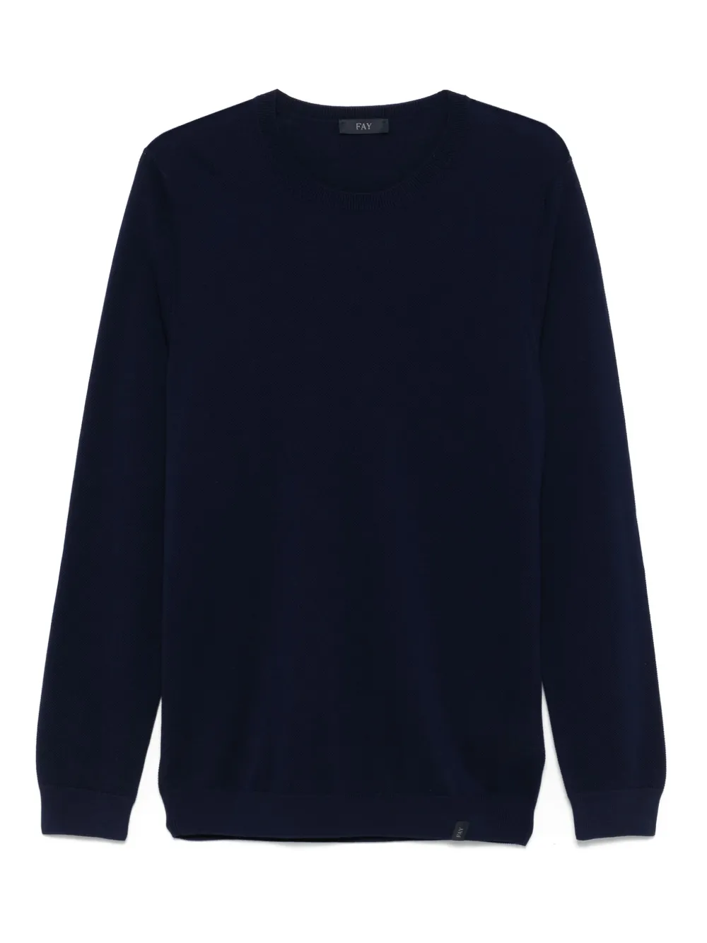 Fay textured top | Blue | Image 1