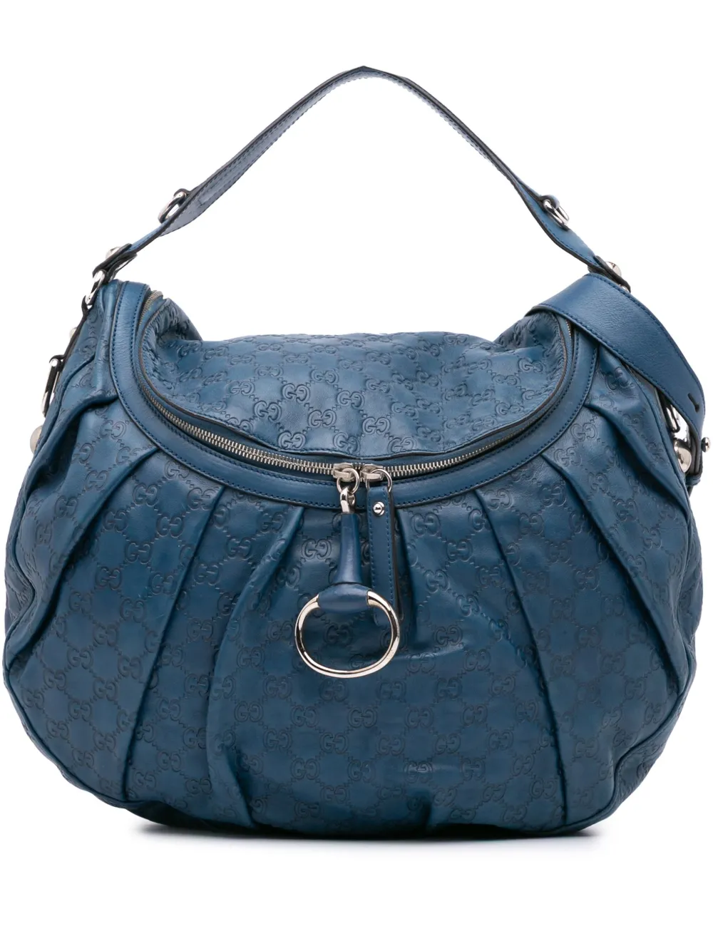 Gucci Pre-Owned 2000-2015 Guccissima Icon Bit satchel | azul | Image 1