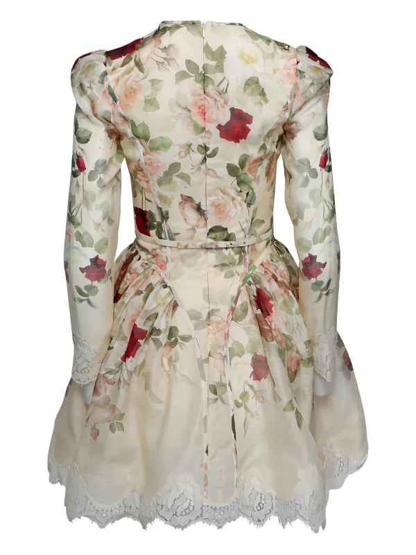 zimmermann lace dress Cascadian Mini and layered frill detailing at the Weekend is here and were