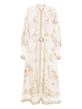 zimmermann master embroidered dress Zimmermann - Master Embroidered Tuck Dress for Hire