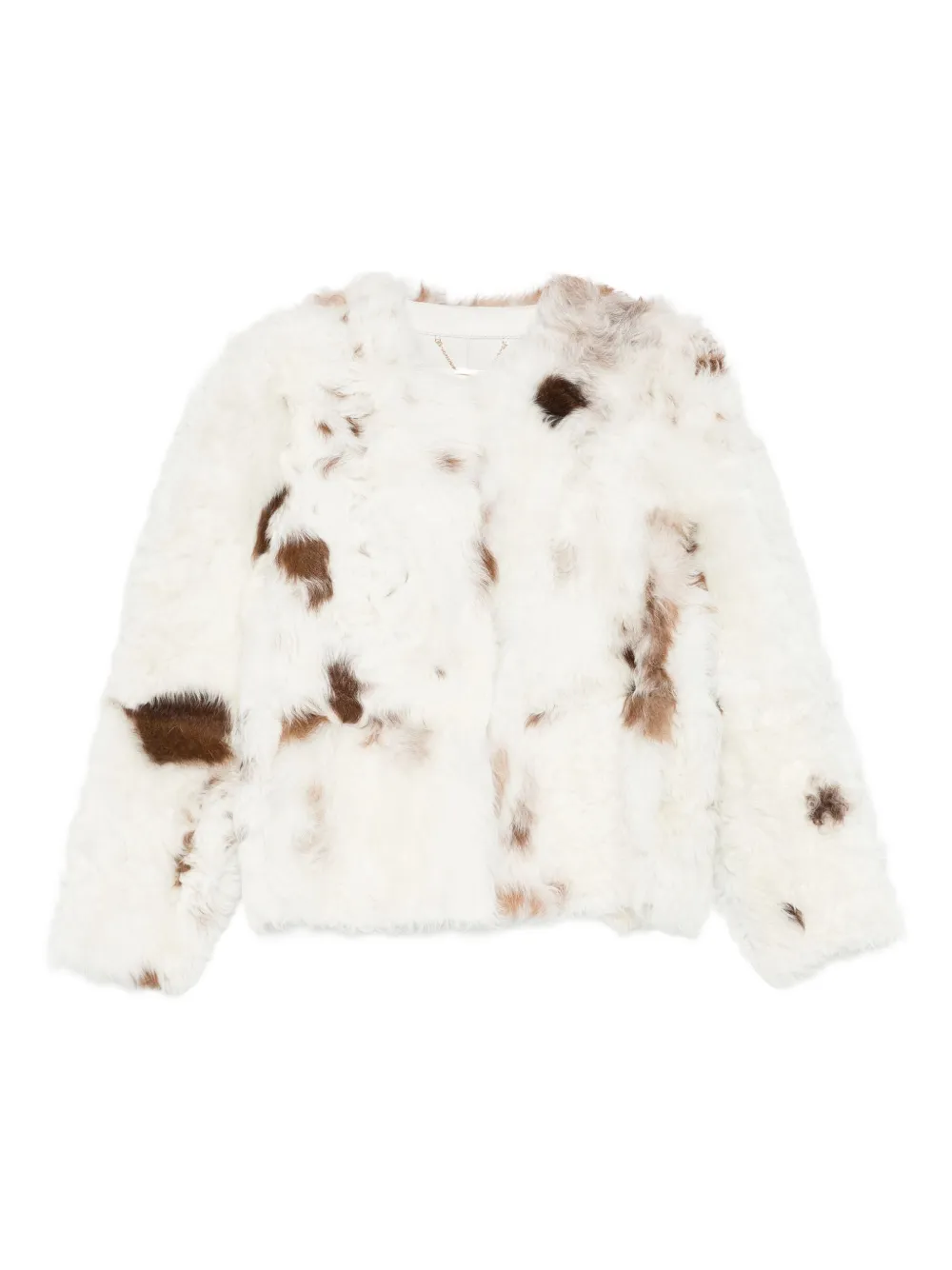 ZIMMERMANN Hypnotic Spot shearling jacket | Neutrals | Image 1