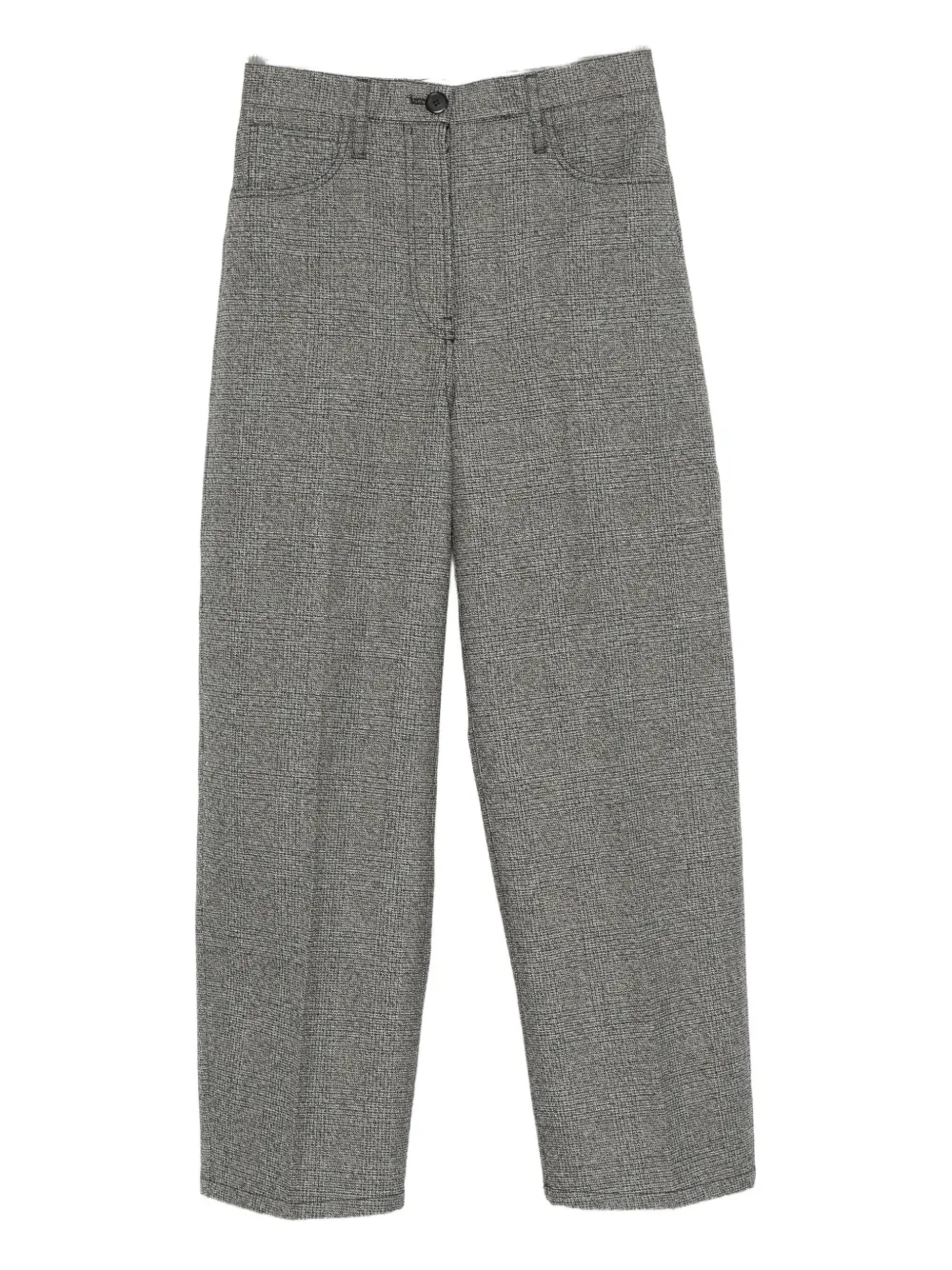 Prada Geruite broek Grijs