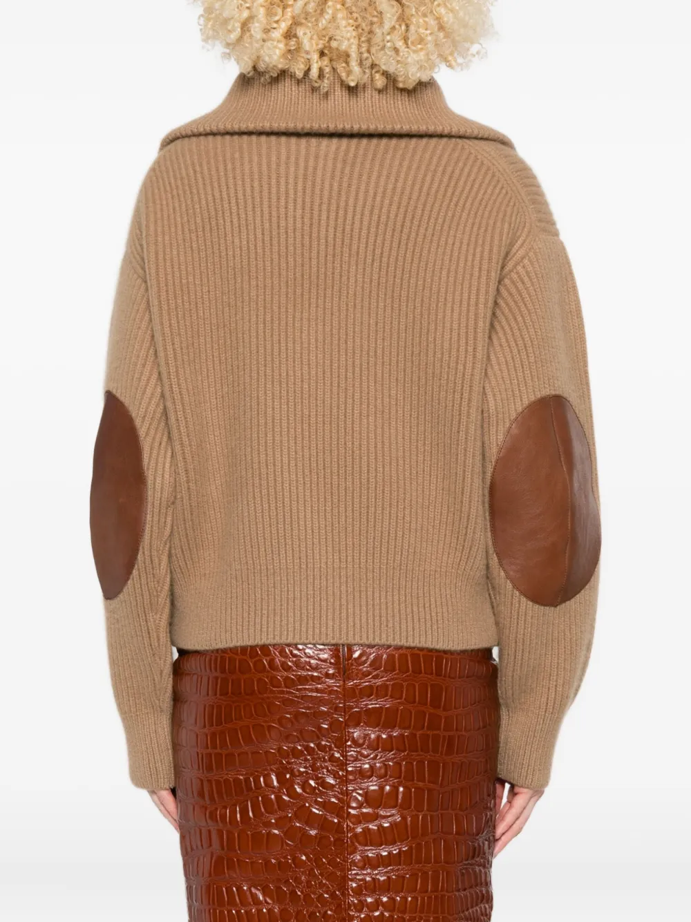Prada Kasjmier trui Bruin