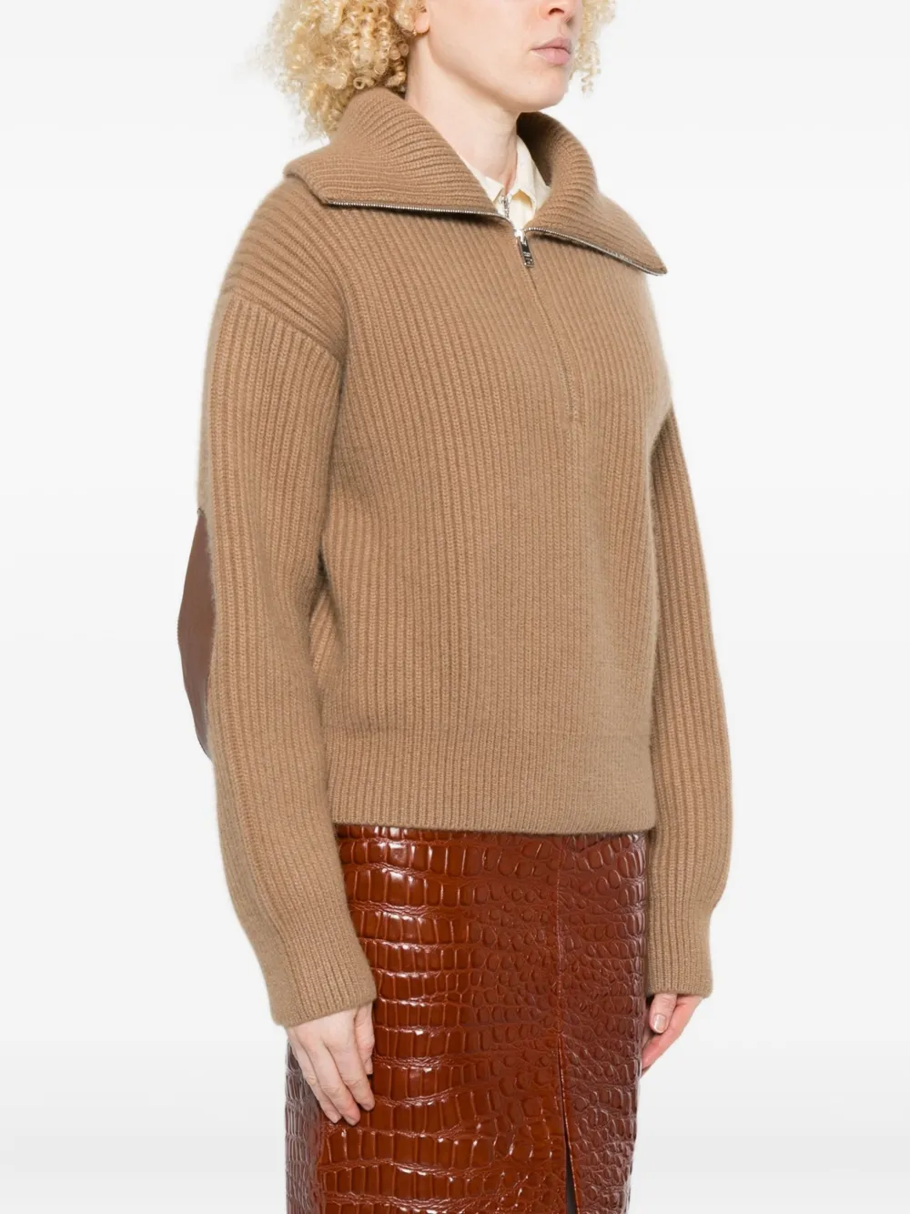 Prada Kasjmier trui Bruin