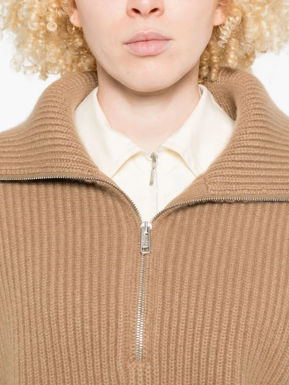 Prada Kasjmier trui Bruin