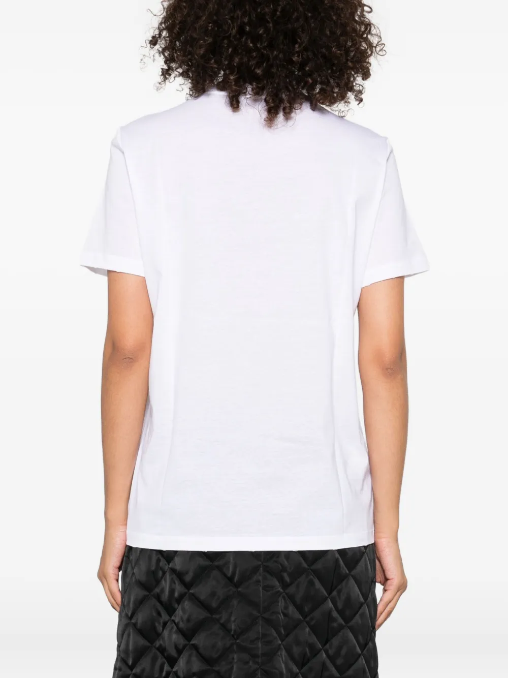 Prada T-shirt met logo Wit