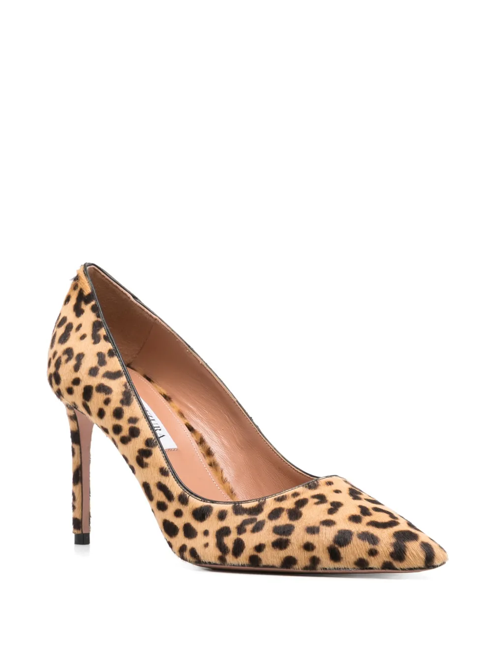 Aquazzura 85mm Purist pumps Neutrals