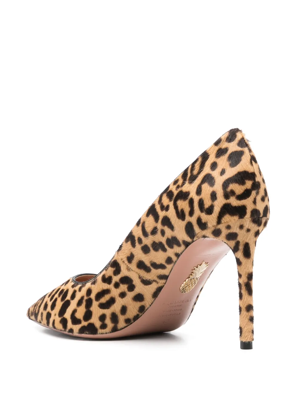 Aquazzura 85mm Purist pumps Neutrals