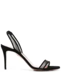 Aquazzura 85mm So Nude sandals - Black