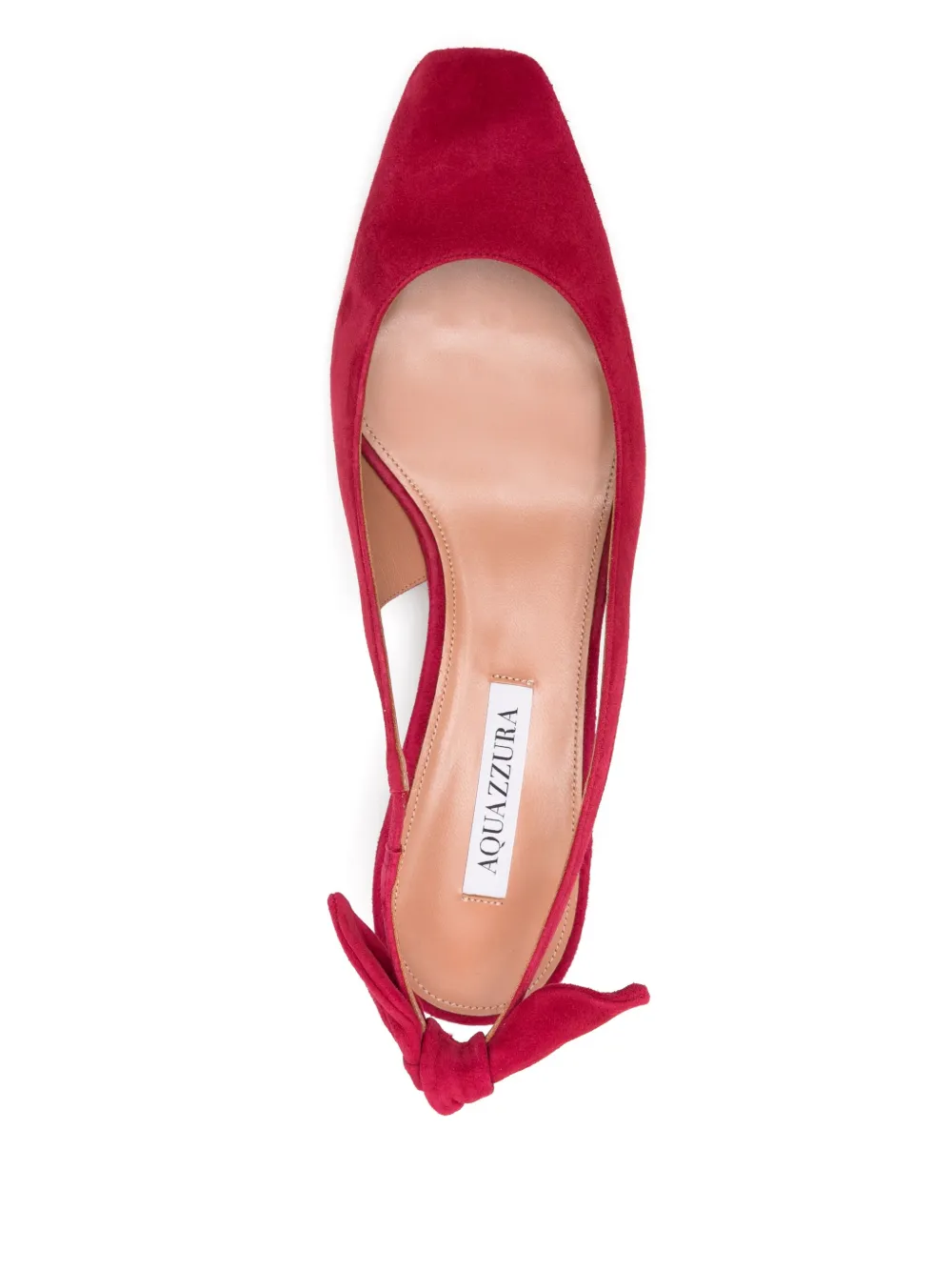Aquazzura 35mm Very Bow Tie pumps Pink
