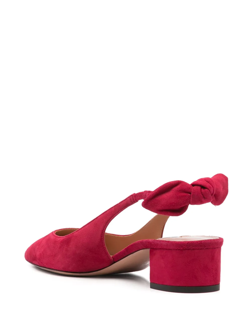 Aquazzura 35mm Very Bow Tie pumps Pink