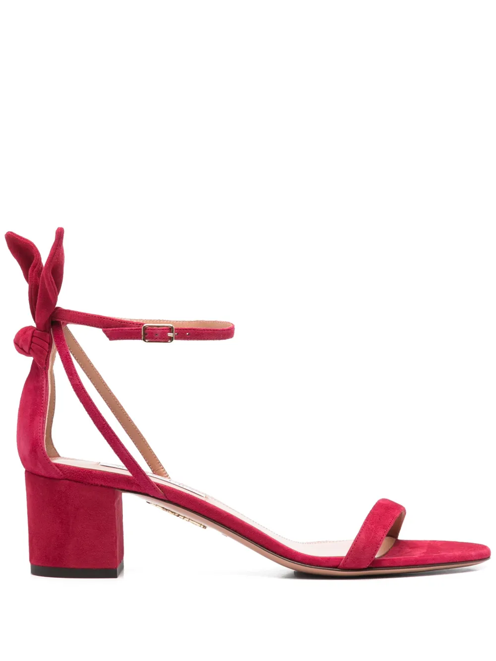 Aquazzura 55mm Bow Tie sandals Pink