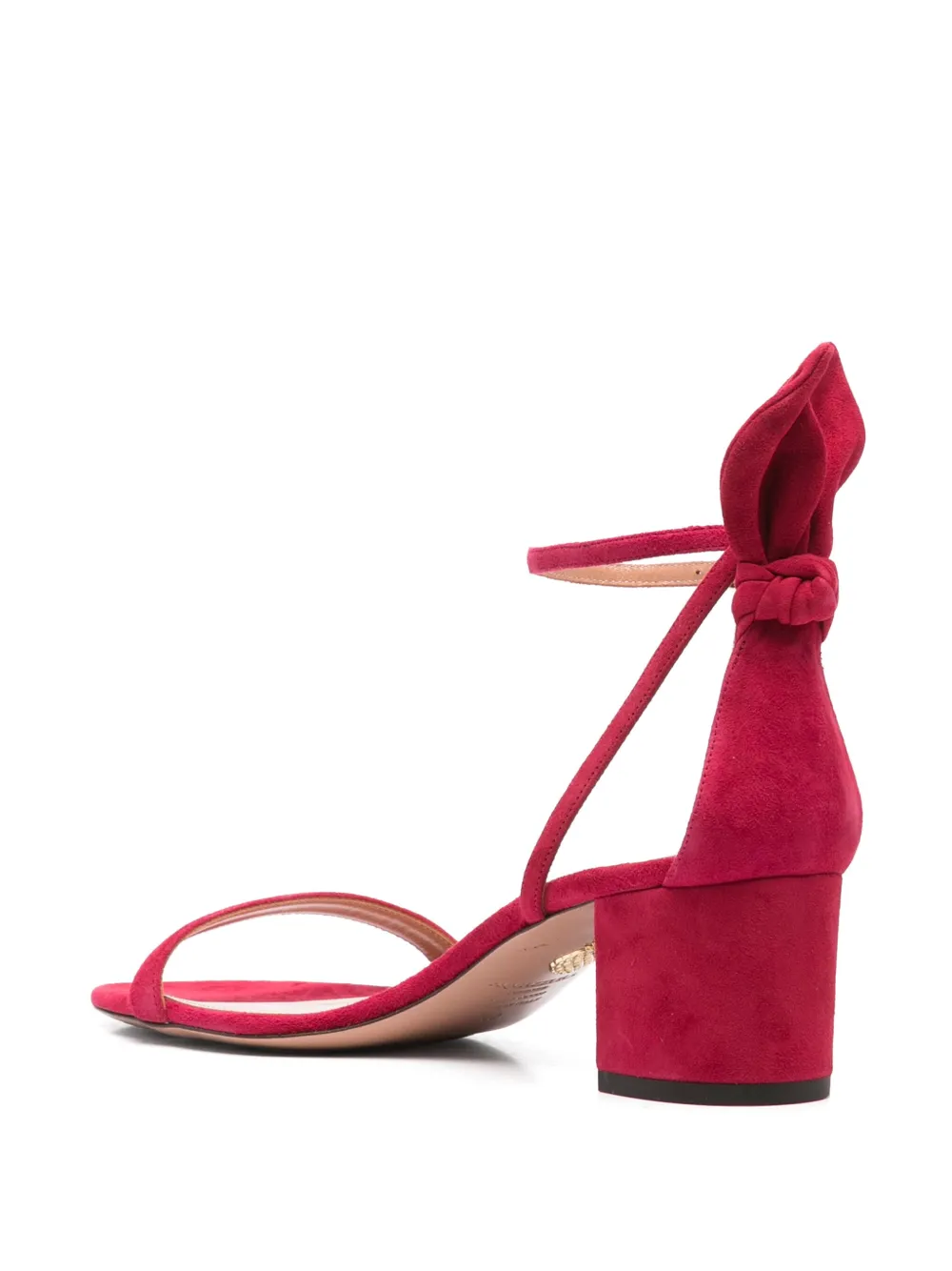 Aquazzura 55mm Bow Tie sandals Pink