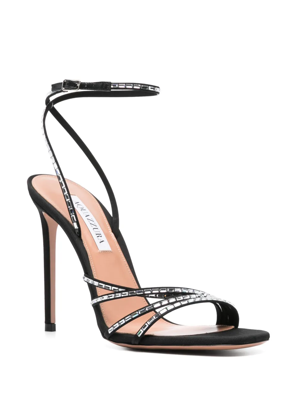 Aquazzura 105mm Mistica sandals Black