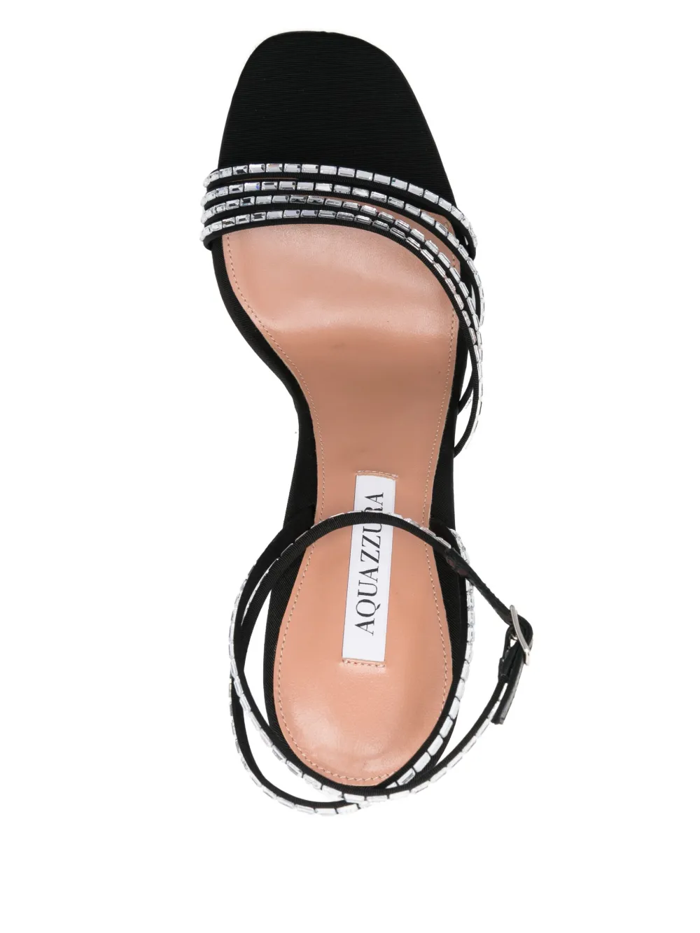 Aquazzura 105mm Mistica sandals Black